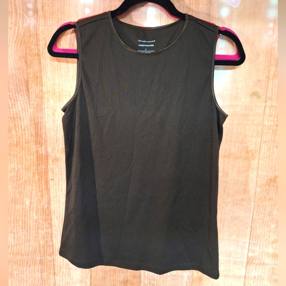 CHRISTOPHER AND BANKS BROWN TANK TOP SIZE SMALL - Picture 1 of 2